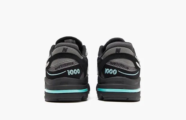  New Balance 1000 «Black Teal» JD Exclusive chyernye