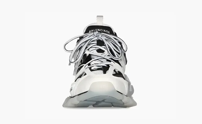 Кроссовки Balenciaga Track Sneaker «Clear Sole - White Black» belye