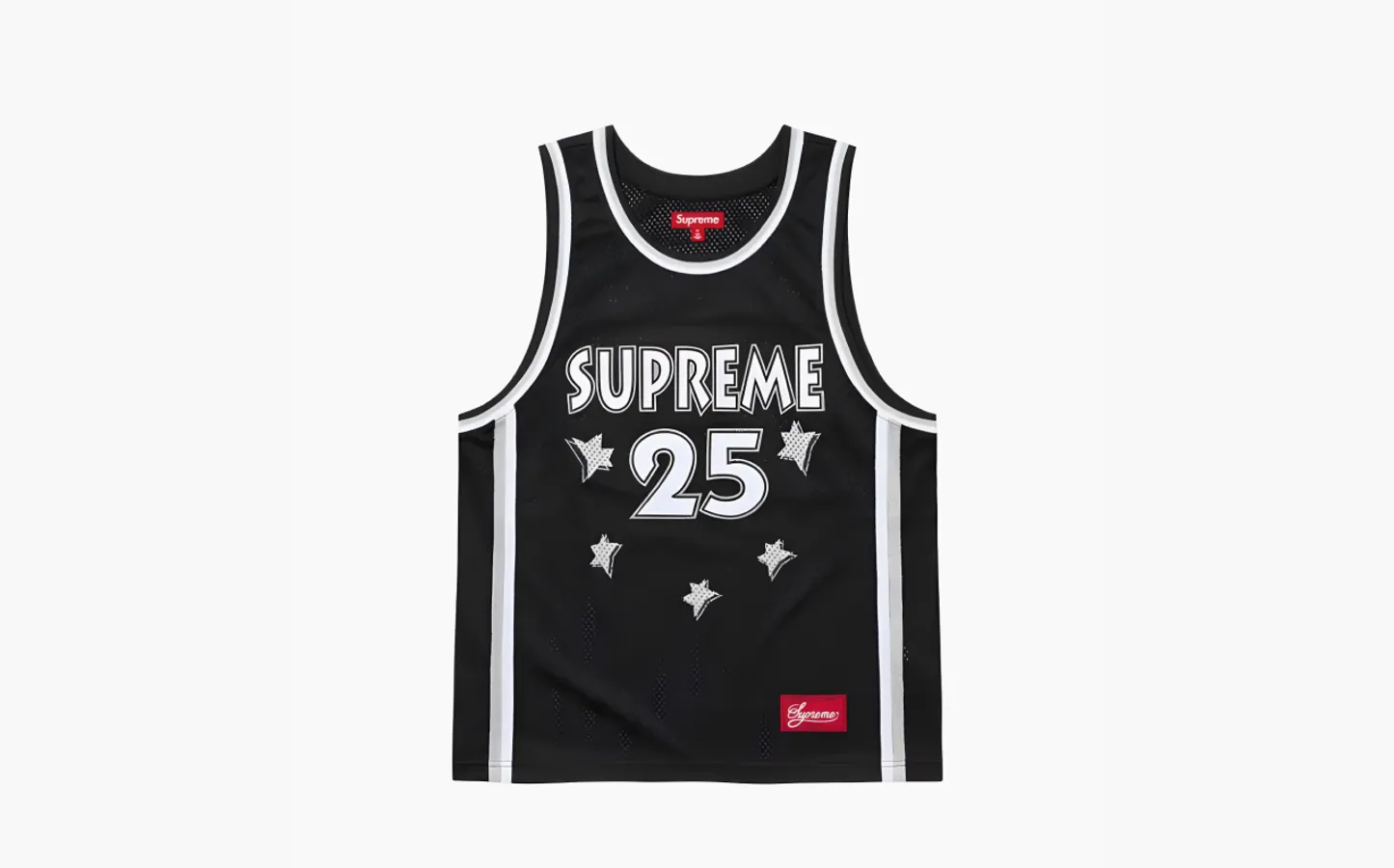 Supreme SS25 Basketball Jerseys «Black»