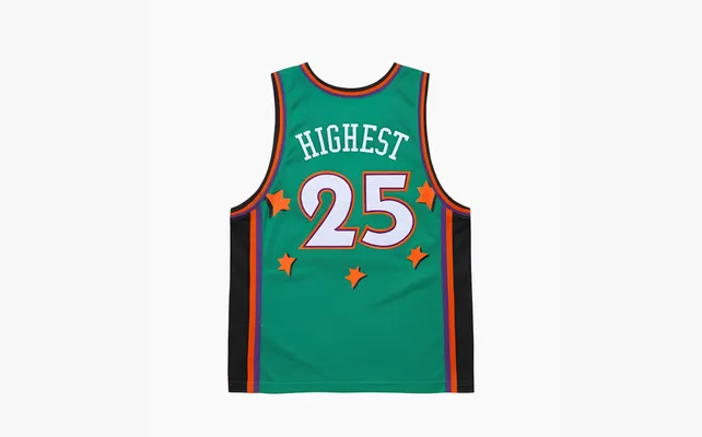 Одежда Supreme SS25 Basketball Jerseys «Green» zelyenye