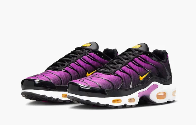  Nike Air Max Plus WMNS «Hyper Violet Laser Orange» fioletovye