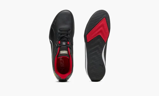 Puma Scuderia Ferrari Drift Cat 11 Men's Sneakers «Black-Rosso Corsa» chyernye