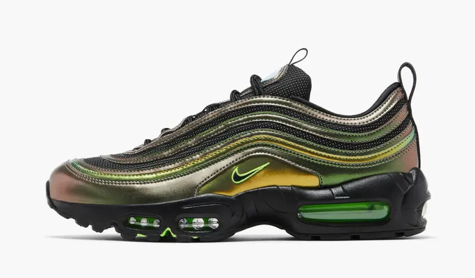  Nike Air Max 95/97 «University of Oregon - Storm» PE zolotoy