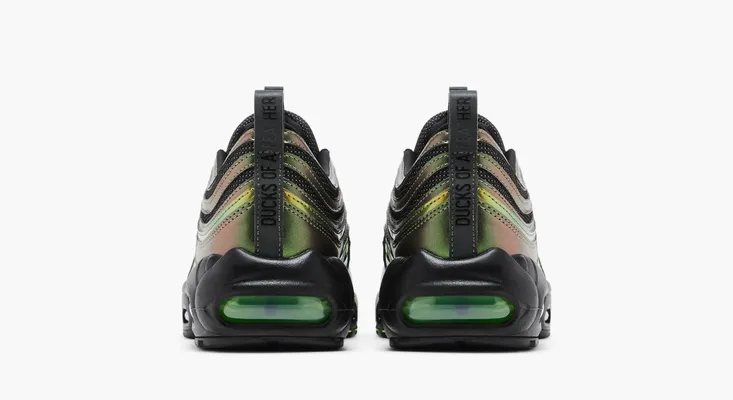  Nike Air Max 95/97 «University of Oregon - Storm» PE zolotoy