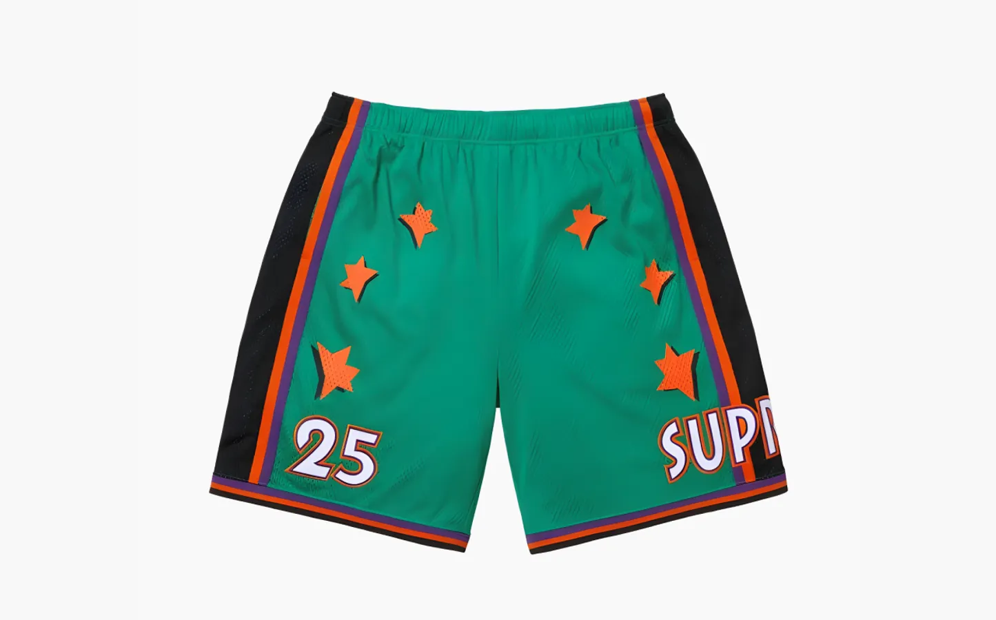 Supreme SS25 Basketball Shorts «Green»