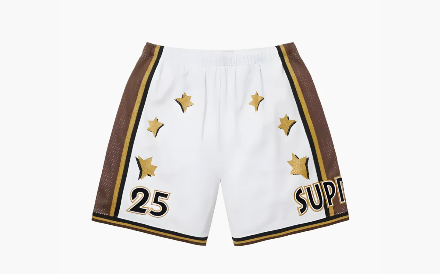 Supreme  Basketball Shorts «White»
