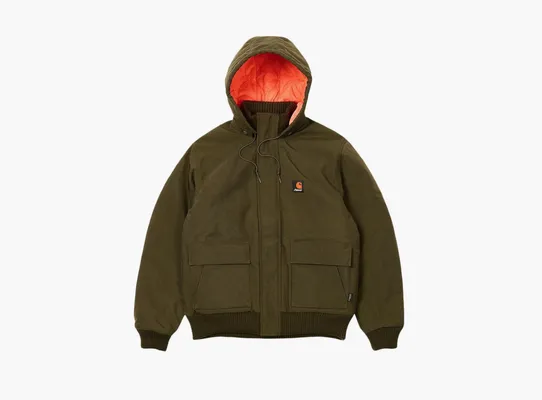  Palace x Carhartt WIP Ranger Jacket «Plant» zelyenye