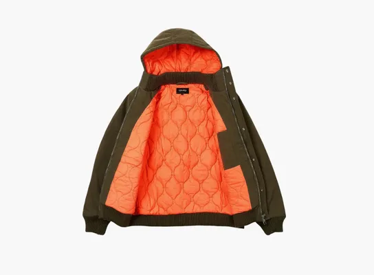  Palace x Carhartt WIP Ranger Jacket «Plant» zelyenye