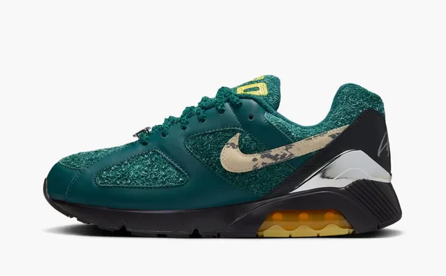  Nike Air Max 180 x Apron Records «Dark Atomic Teal» zelyenye