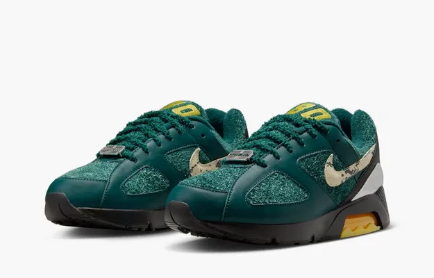  Nike Air Max 180 x Apron Records «Dark Atomic Teal» zelyenye
