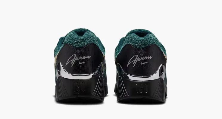  Nike Air Max 180 x Apron Records «Dark Atomic Teal» zelyenye