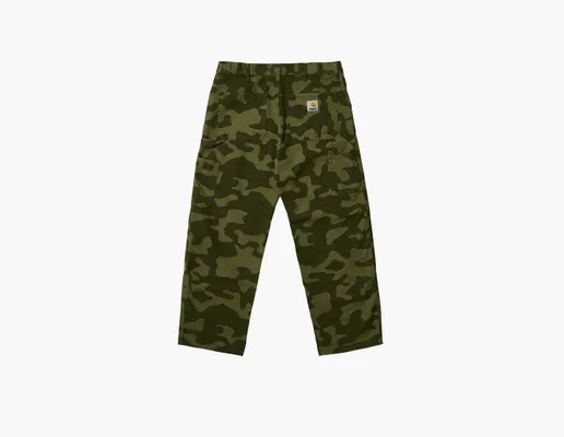 Одежда Carhartt WIP x Palace Double Knee Pant «Dollar Green» zelyenye