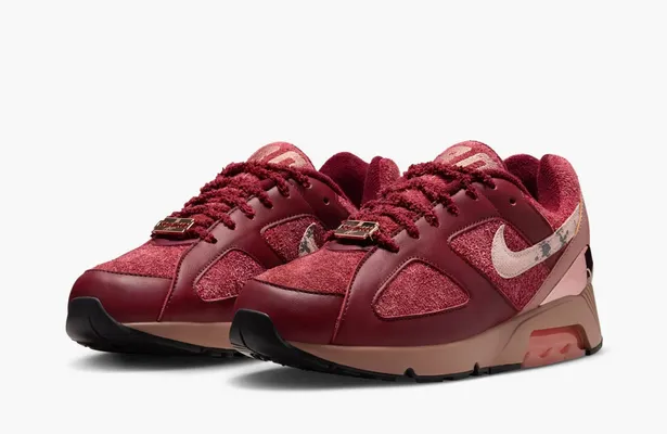  Nike Air Max 180 x Apron Records «Bloodline» krasnye 