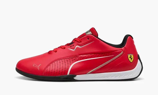  Puma Scuderia Ferrari Drift Cat 11 Men's Sneakers «Rosso Corsa-White» krasnye 