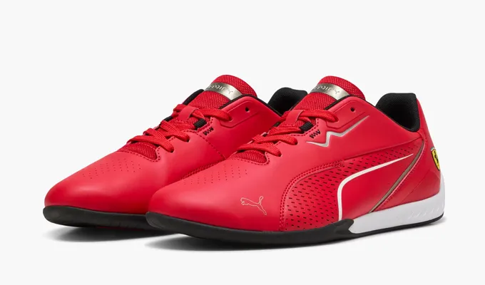  Puma Scuderia Ferrari Drift Cat 11 Men's Sneakers «Rosso Corsa-White» krasnye 