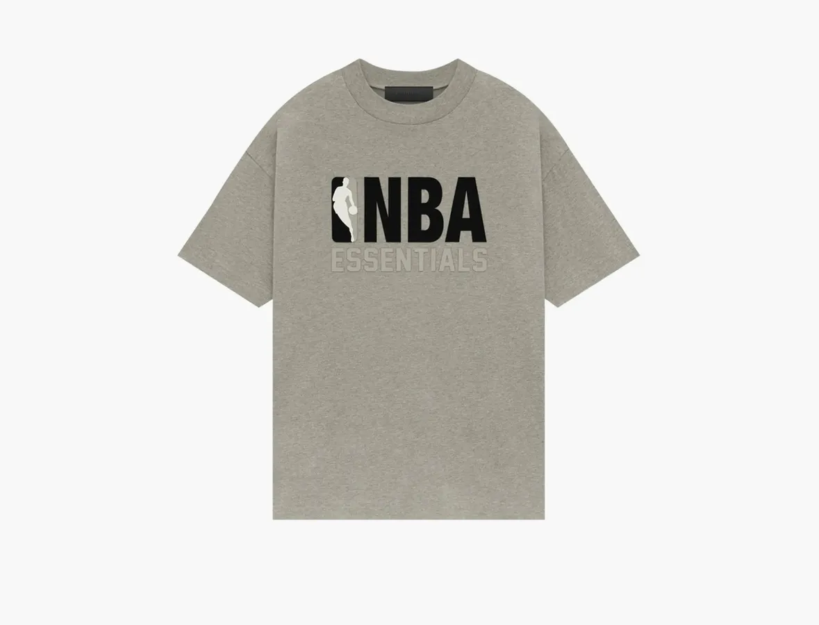 Fear of God Essentials x NBA Tee «Warm Heather»