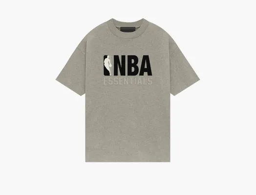 Одежда Fear of God Essentials x NBA Tee «Warm Heather» serye