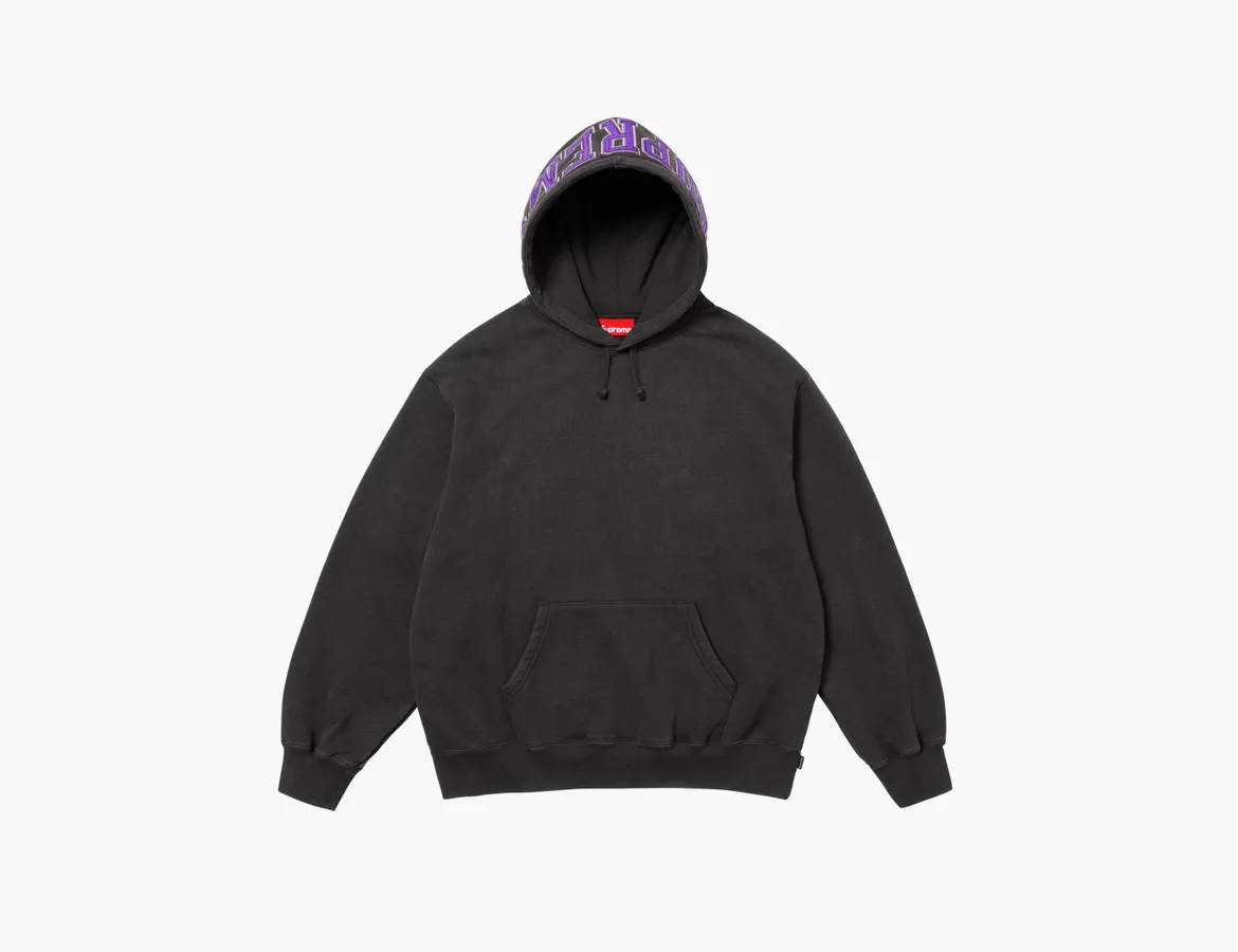 Supreme Team 94 Hooded Sweatshirt «Black»