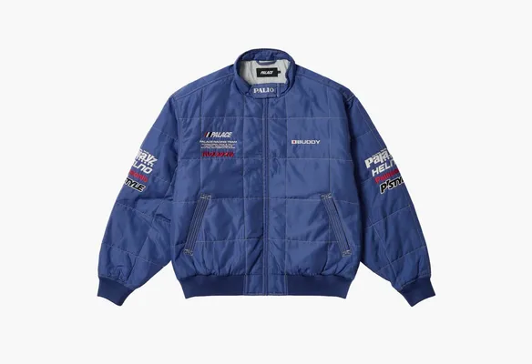  Palace Technical Staff Jacket «Blue Berry» sinie