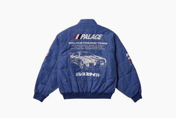  Palace Technical Staff Jacket «Blue Berry» sinie