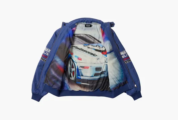  Palace Technical Staff Jacket «Blue Berry» sinie