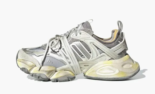  Adidas XLG Runner Deluxe «Grey Metallic Silver» serye