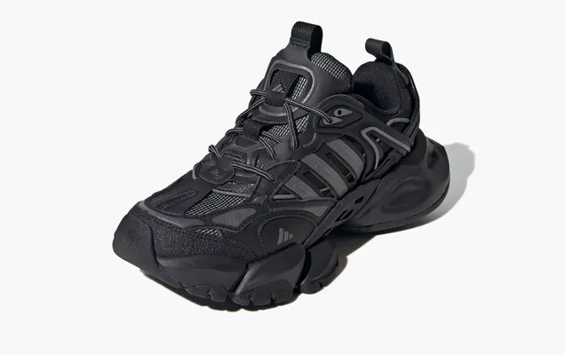  Adidas XLG Runner Deluxe «Black» chyernye