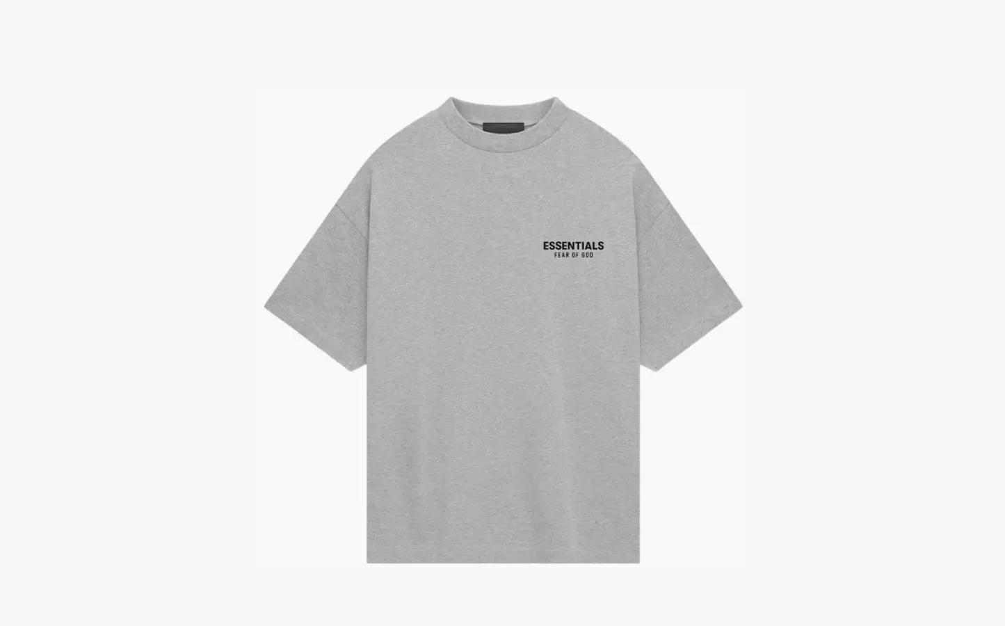 Fear of God Essentials Jersey Crewneck Tee «Light Heather Grey»