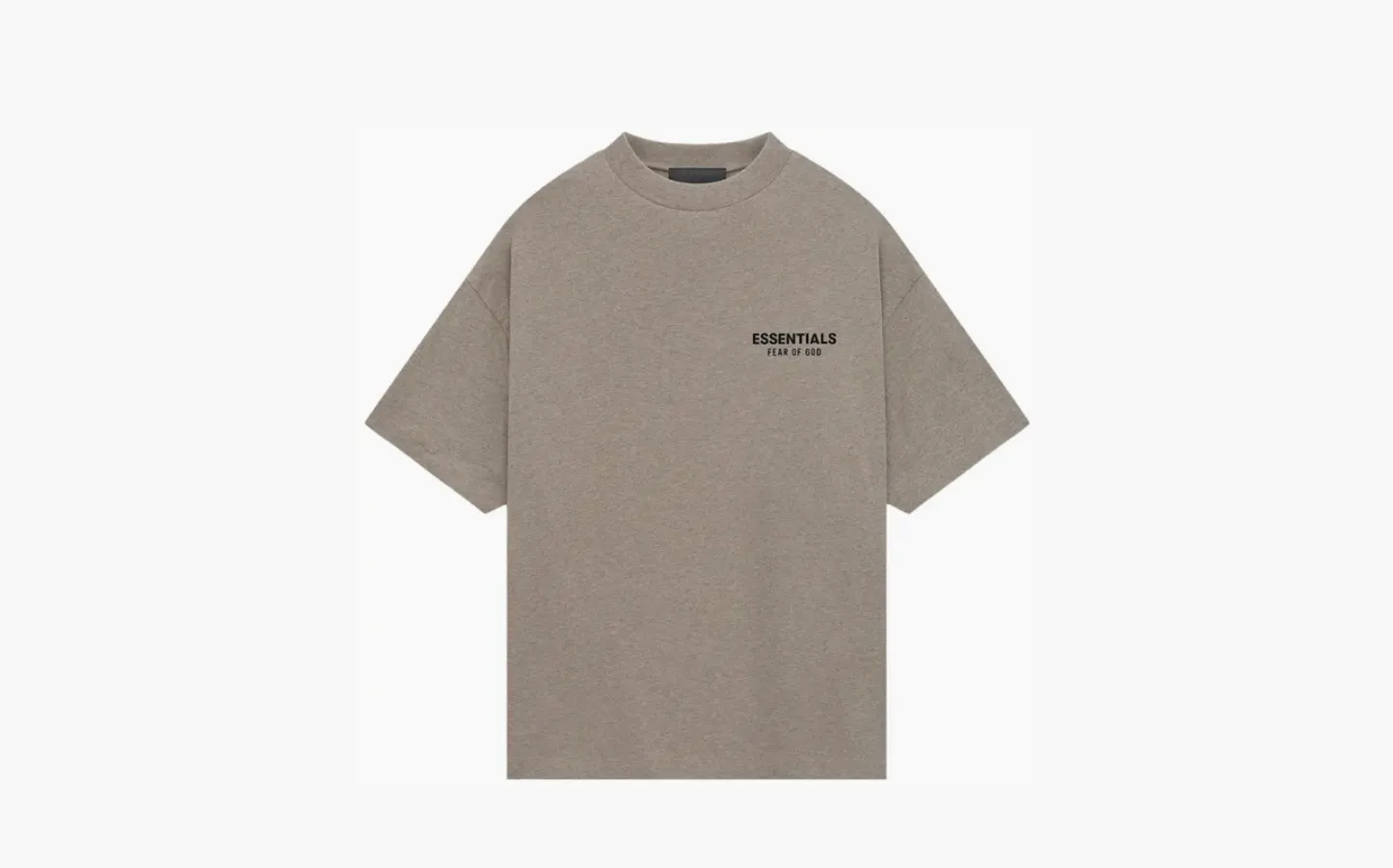 Fear of God Essentials Jersey Crewneck Tee «Heather Grey»