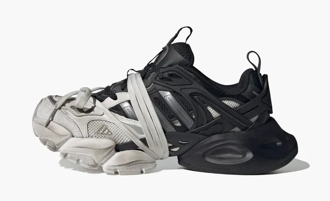  Adidas XLG Runner Deluxe «White Black» chyernye