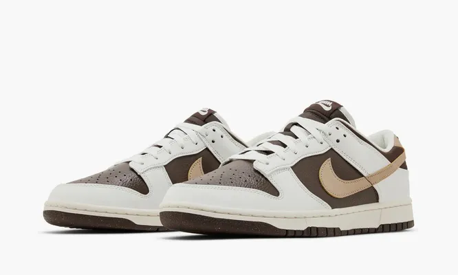 Кроссовки Nike Dunk Low Next Nature «Summit White Baroque Brown» belye