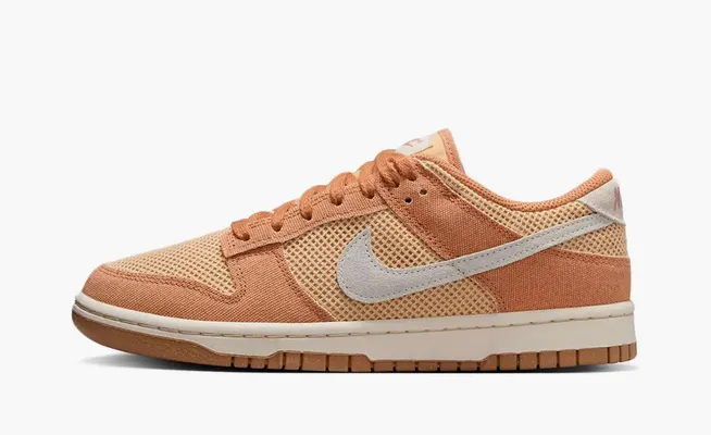 Кроссовки Nike Dunk Low WMNS «Amber Brown» oranzhevye