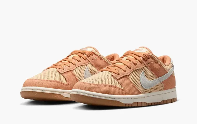 Кроссовки Nike Dunk Low WMNS «Amber Brown» oranzhevye