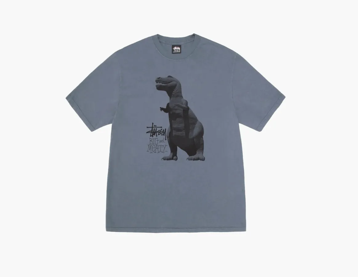 Stussy Big & Meaty Tee Pigment Dyed «Navy»