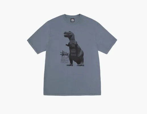 Одежда Stussy Big & Meaty Tee Pigment Dyed «Navy» sinie