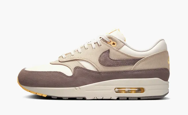 Кроссовки Nike Air Max 1 Premium «Light Bone Cave Stone» kremovye