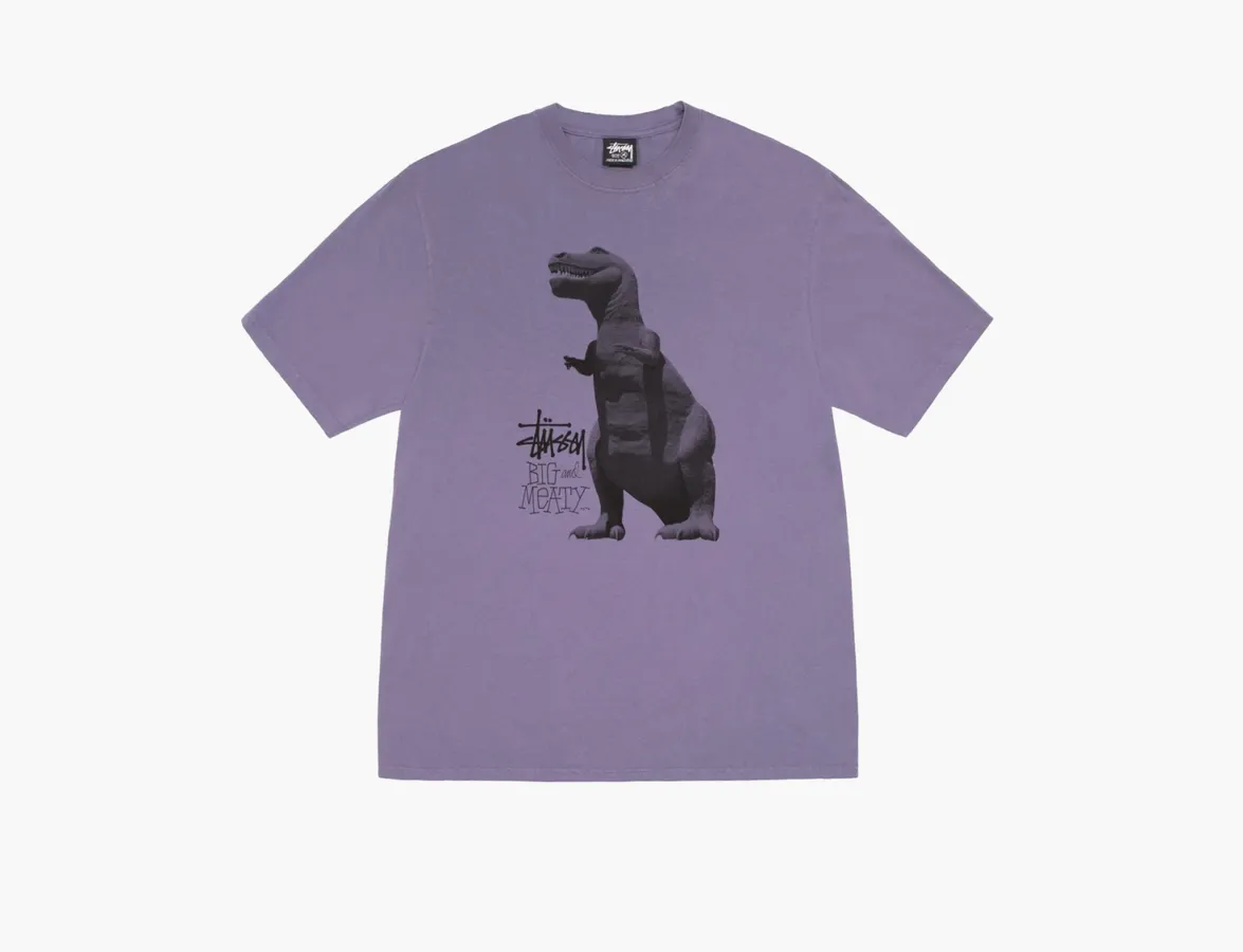 Stussy Big & Meaty Tee Pigment Dyed «Grape»