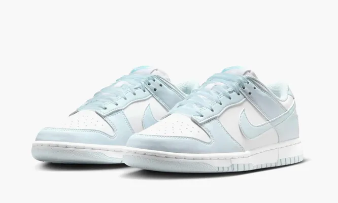 Кроссовки Nike Dunk Low Next Nature WMNS «Sheer Lace Pack - Blue Tint» golubye