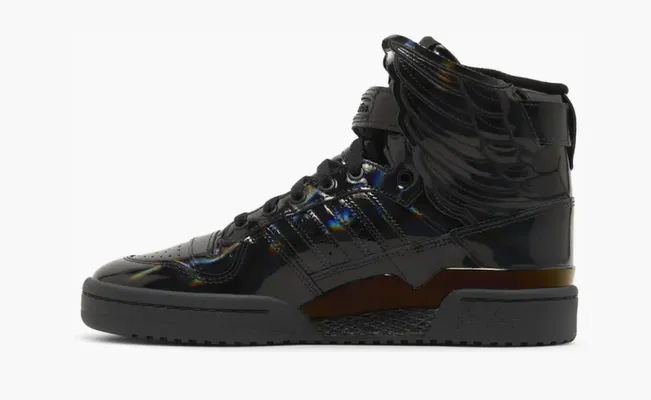  Adidas Jeremy Scott x Forum Wings 4.0 «Black Opal» chyernye
