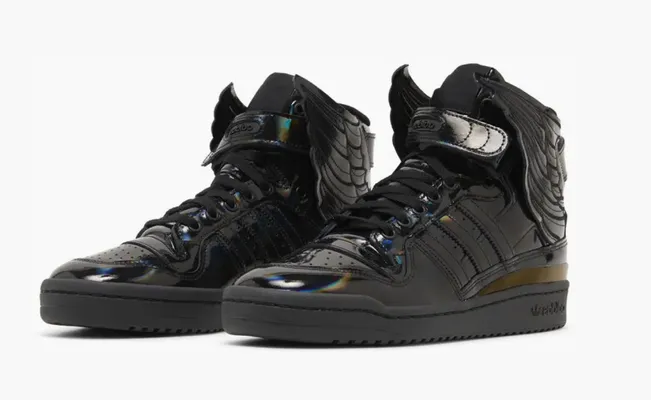  Adidas Jeremy Scott x Forum Wings 4.0 «Black Opal» chyernye