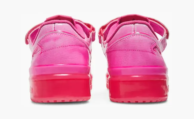  Adidas Jeremy Scott x Forum Low «Dipped - Solar Pink» rozovye