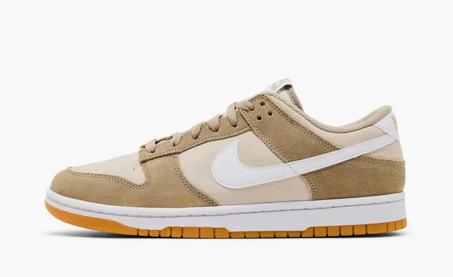 Кроссовки Nike Dunk Low SE «Light Orewood Gum» kremovye