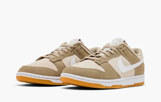 Кроссовки Nike Dunk Low SE «Light Orewood Gum» kremovye