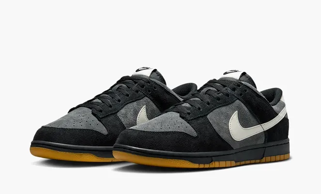Кроссовки Nike Dunk Low SE «Black Anthracite Gum» chyernye