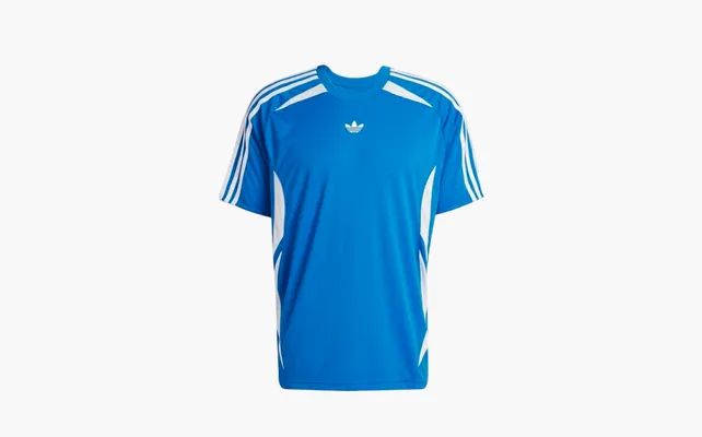 Одежда Adidas Archive Trefoil embroidered T shirt «Blue» sinie