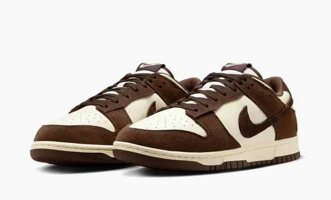 Кроссовки Nike Dunk Low SE «Baroque Brown Pale Ivory» korichnevye