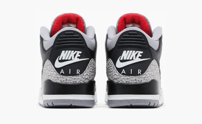 Кроссовки Air Jordan 3 Retro OG «Black Cement' 2024» chyernye