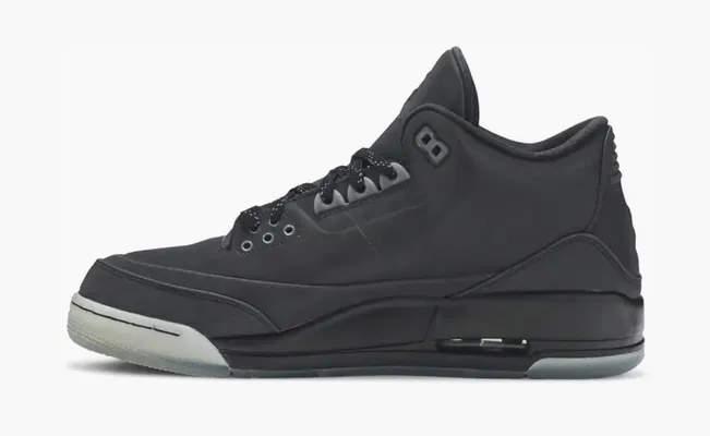 Кроссовки Air Jordan 3 5Lab3 «Reflective Black» chyernye
