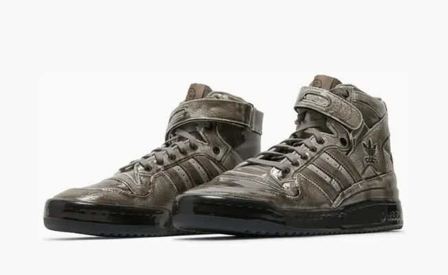  Adidas Jeremy Scott x Forum High «Dipped - Carbon» serye