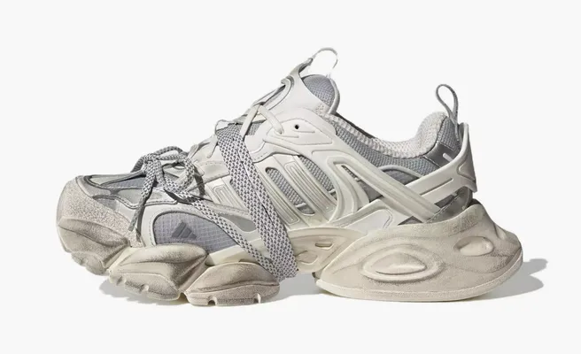  Adidas Vento XLG Deluxe «White Silver Metallic» belye